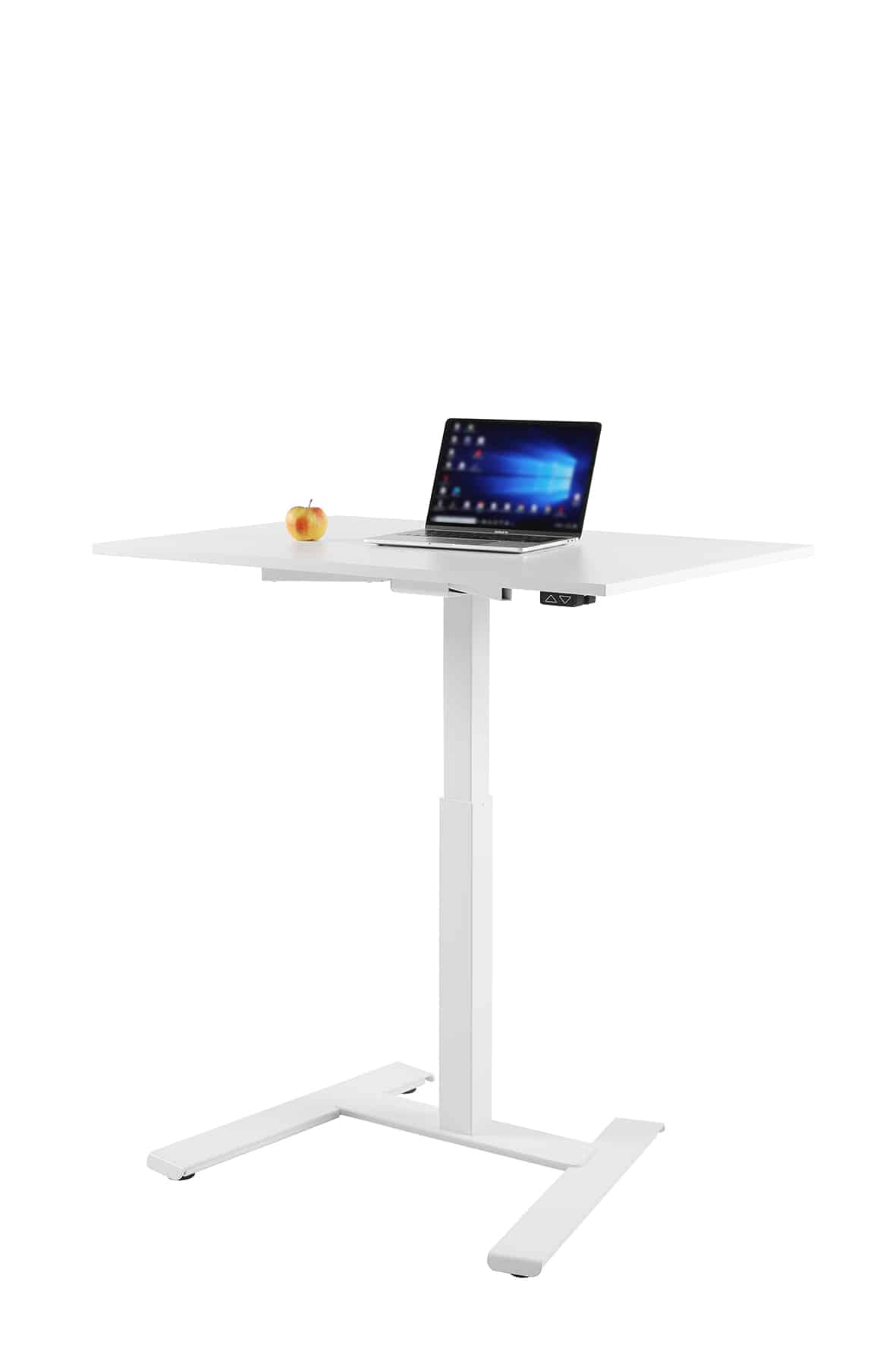 E-Table Home 100x70 cm weiß/weiß