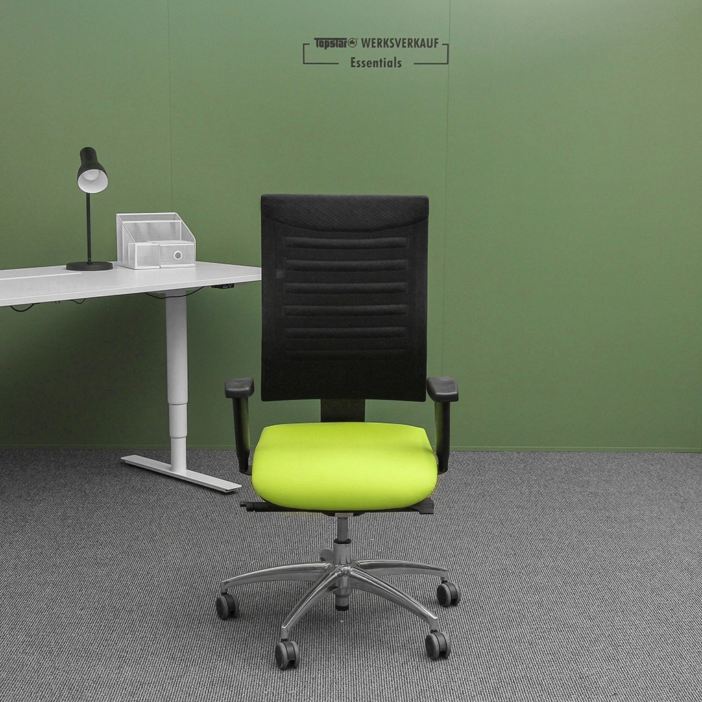 Bürostuhl S3 AL. T2 poliert/apfelgrün-schwarz online bestellen