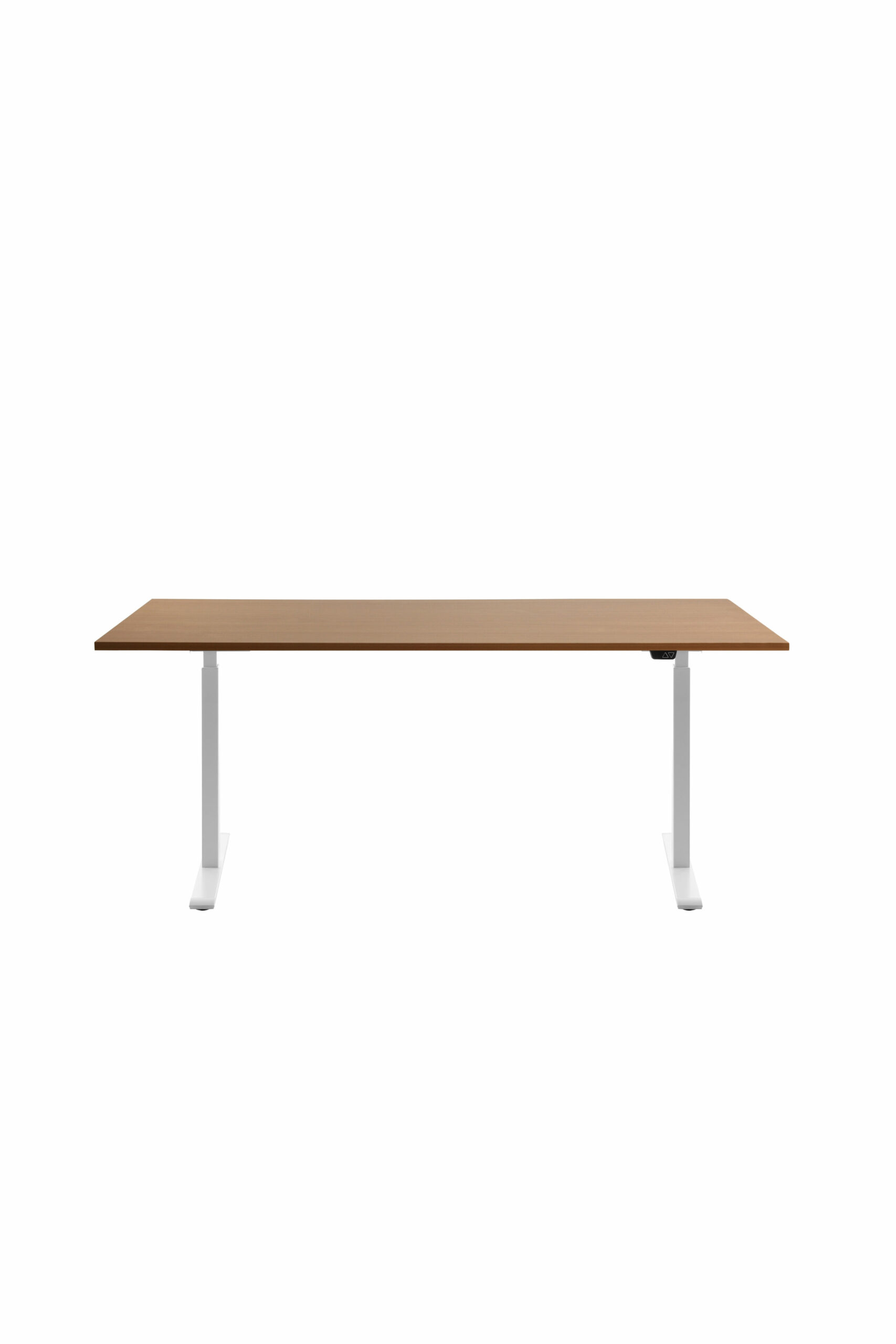 E-Table Smart 180x80 cm - Gestell weiss - Platte Buche online bestellen