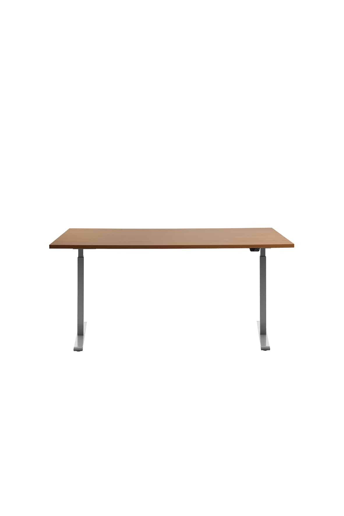 E-Table Smart 160x80cm, Gestell grau, Platte Buche online bestellen