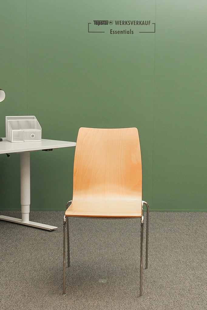 I-Chair 10 chrom/Holz Buche CH190-BU online bestellen