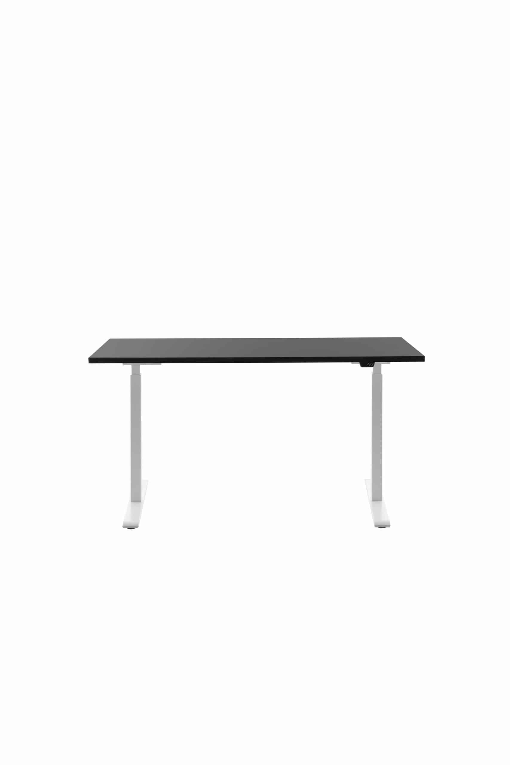 Höhenverstellbarer Schreibtisch Smart 100x60cm Gestell schwarz Platte  schwarz-rot kaufen - Topstar Werksverkauf