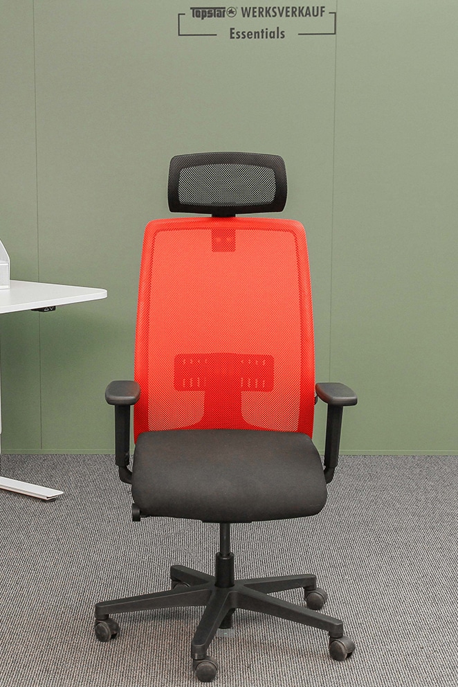 Living Chair 20 mit Armlehnen TW1 rot