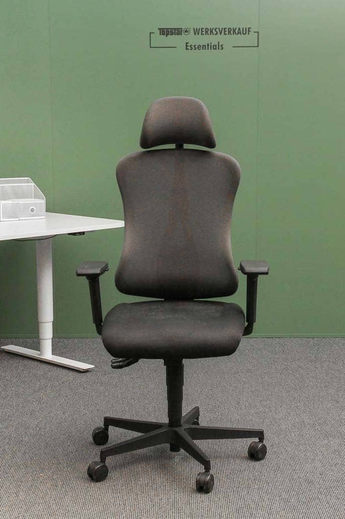 3D-Chair Office Pro mit Kopfstütze schwarz/dunkelgrau