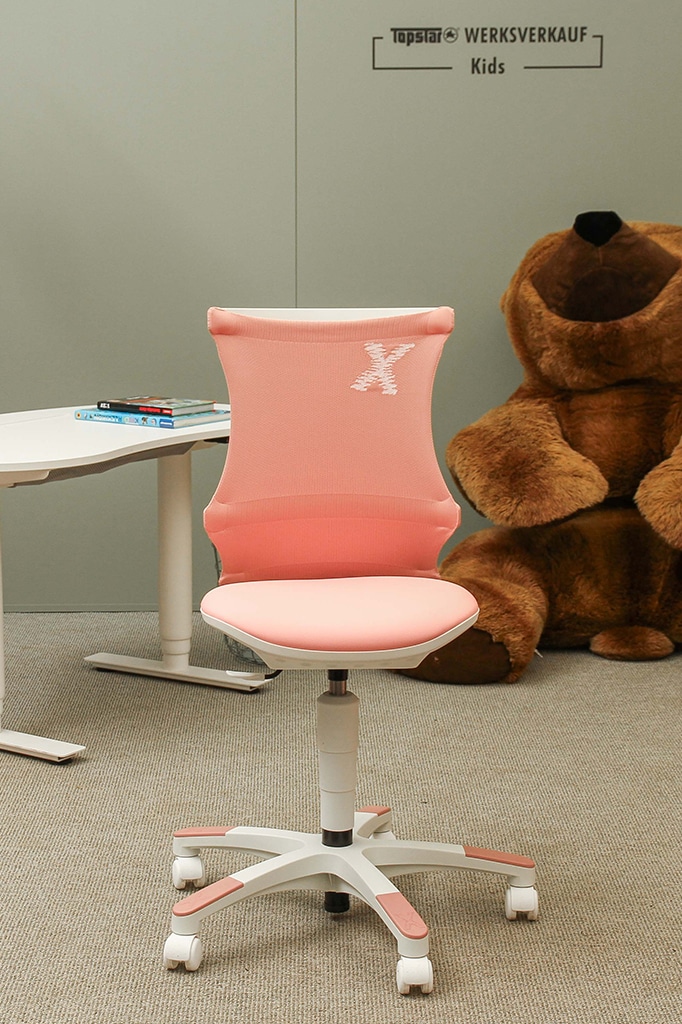 Sitness X Chair 10 Kunstleder zartrosa