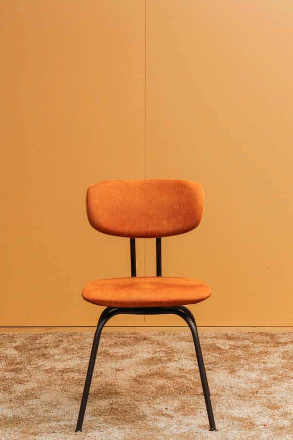 Wagner W-1970 Chair 4-Fuß schwarz/Leder cognac