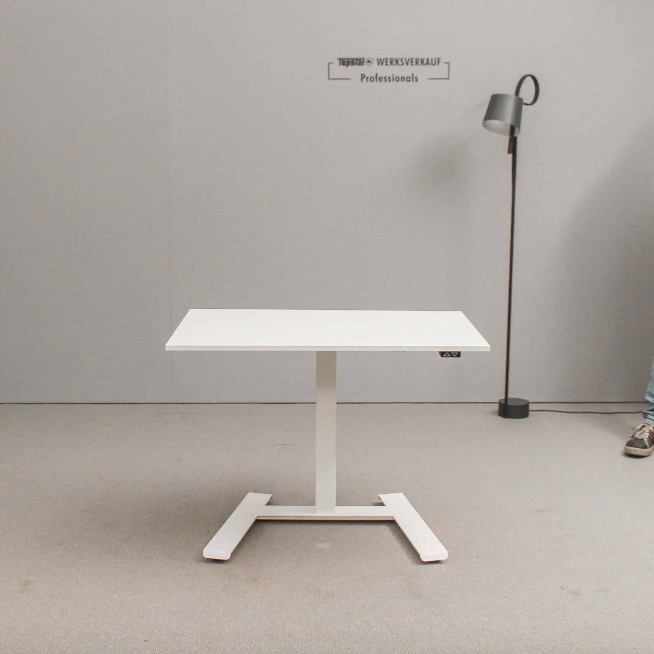 E-Table Home 100x70 cm weiß/weiß