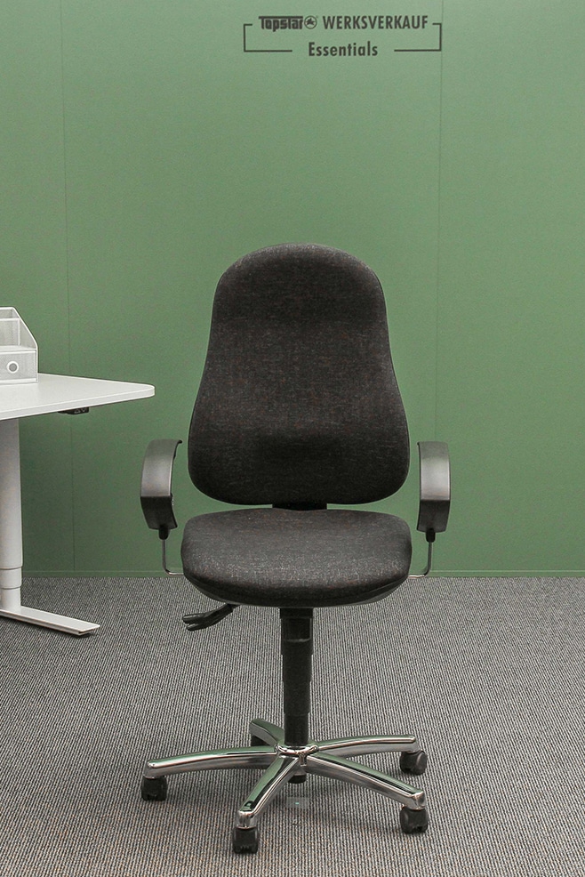 Support SY mit Armlehnen chrom/anthrazit