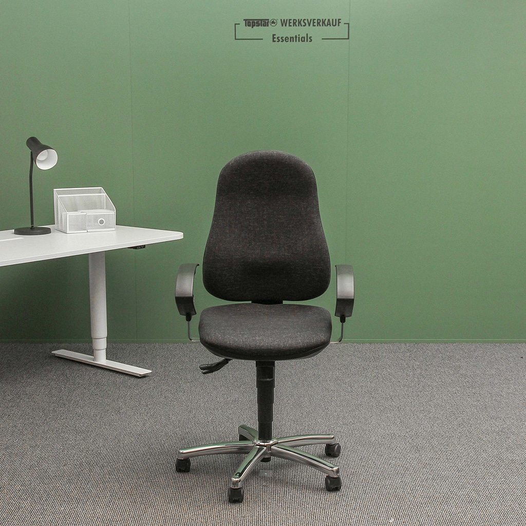 Support SY mit Armlehnen chrom/anthrazit Support SY mit Armlehnen chrom/anthrazit