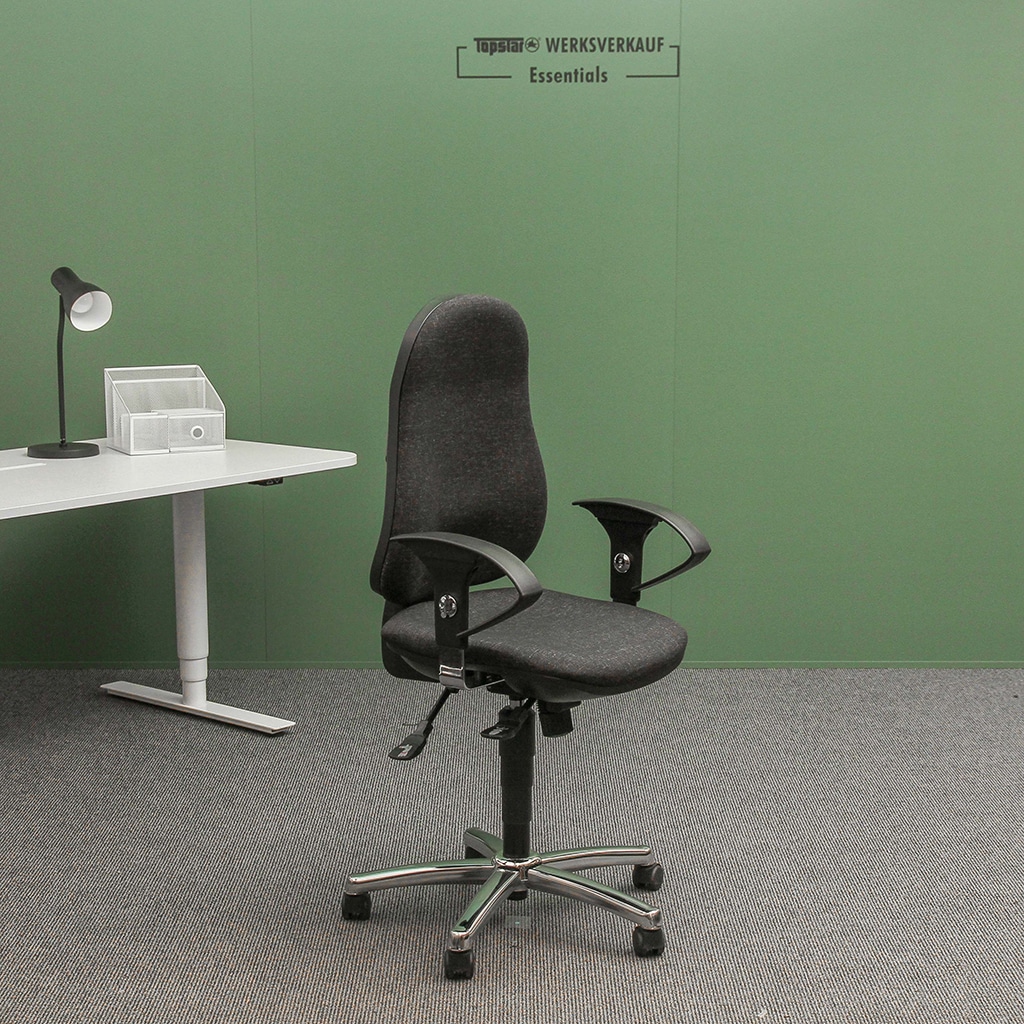 Support SY mit Armlehnen chrom/anthrazit Support SY mit Armlehnen chrom/anthrazit