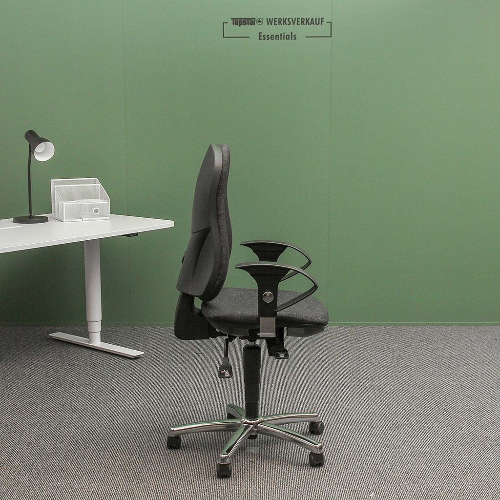 Support SY mit Armlehnen chrom/anthrazit Support SY mit Armlehnen chrom/anthrazit