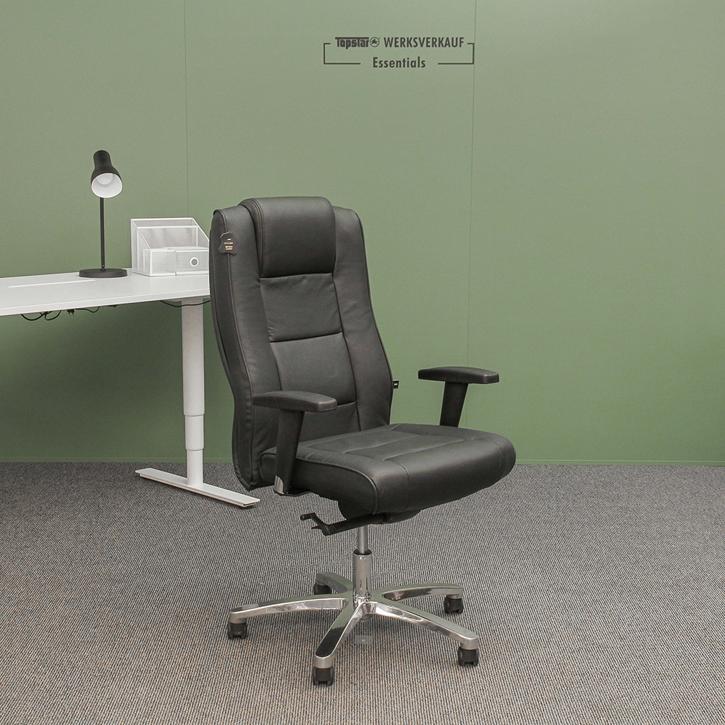 Sitness Director 800 Echtleder schwarz/chrom SK739TA80 Sitness Director 800 Echtleder schwarz/chrom SK739TA80