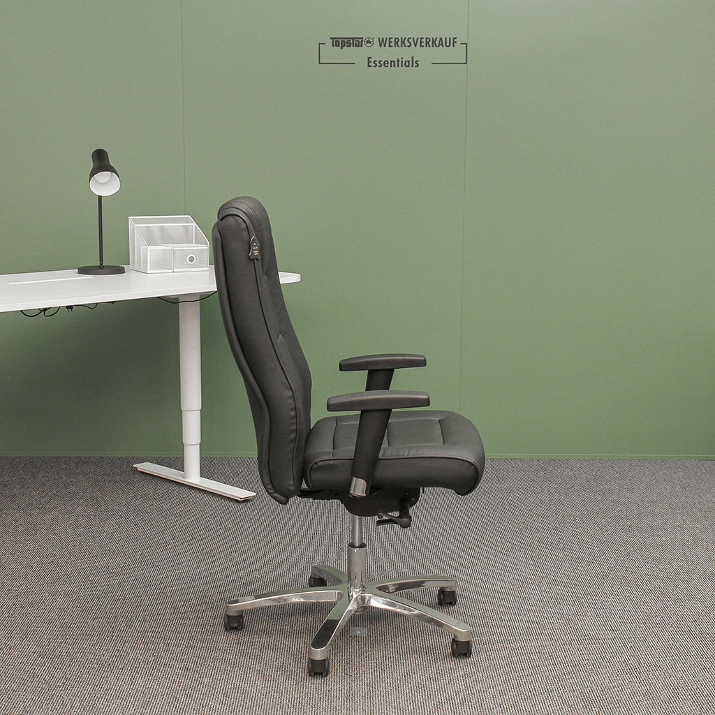 Sitness Director 800 Echtleder schwarz/chrom SK739TA80 Sitness Director 800 Echtleder schwarz/chrom SK739TA80