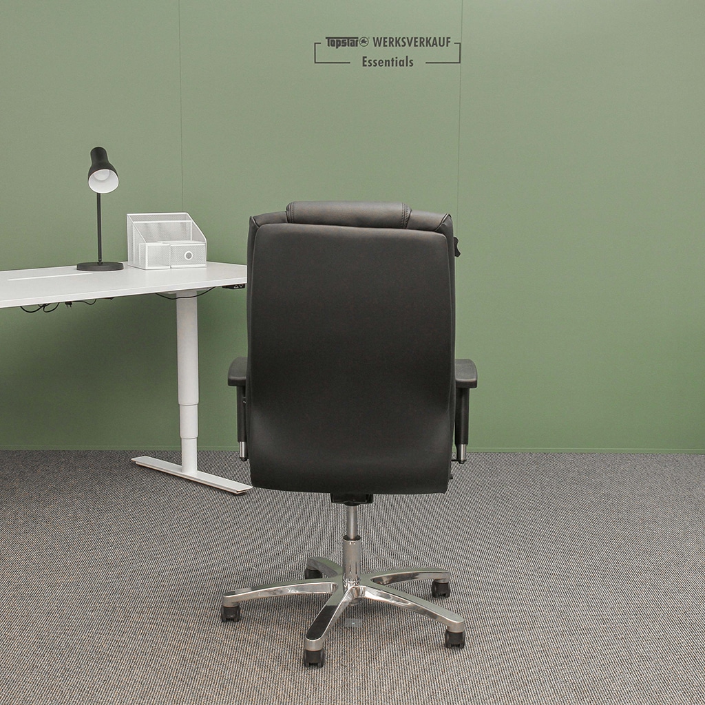 Sitness Director 800 Echtleder schwarz/chrom SK739TA80 Sitness Director 800 Echtleder schwarz/chrom SK739TA80