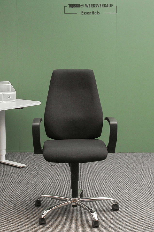 Trendstar 10 mit Armlehnen Sondermodell chrom/schwarz