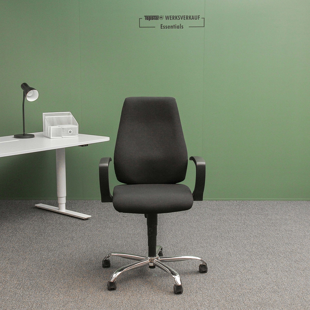 Trendstar 10 mit Armlehnen Sondermodell chrom/schwarz Trendstar 10 mit Armlehnen Sondermodell chrom/schwarz