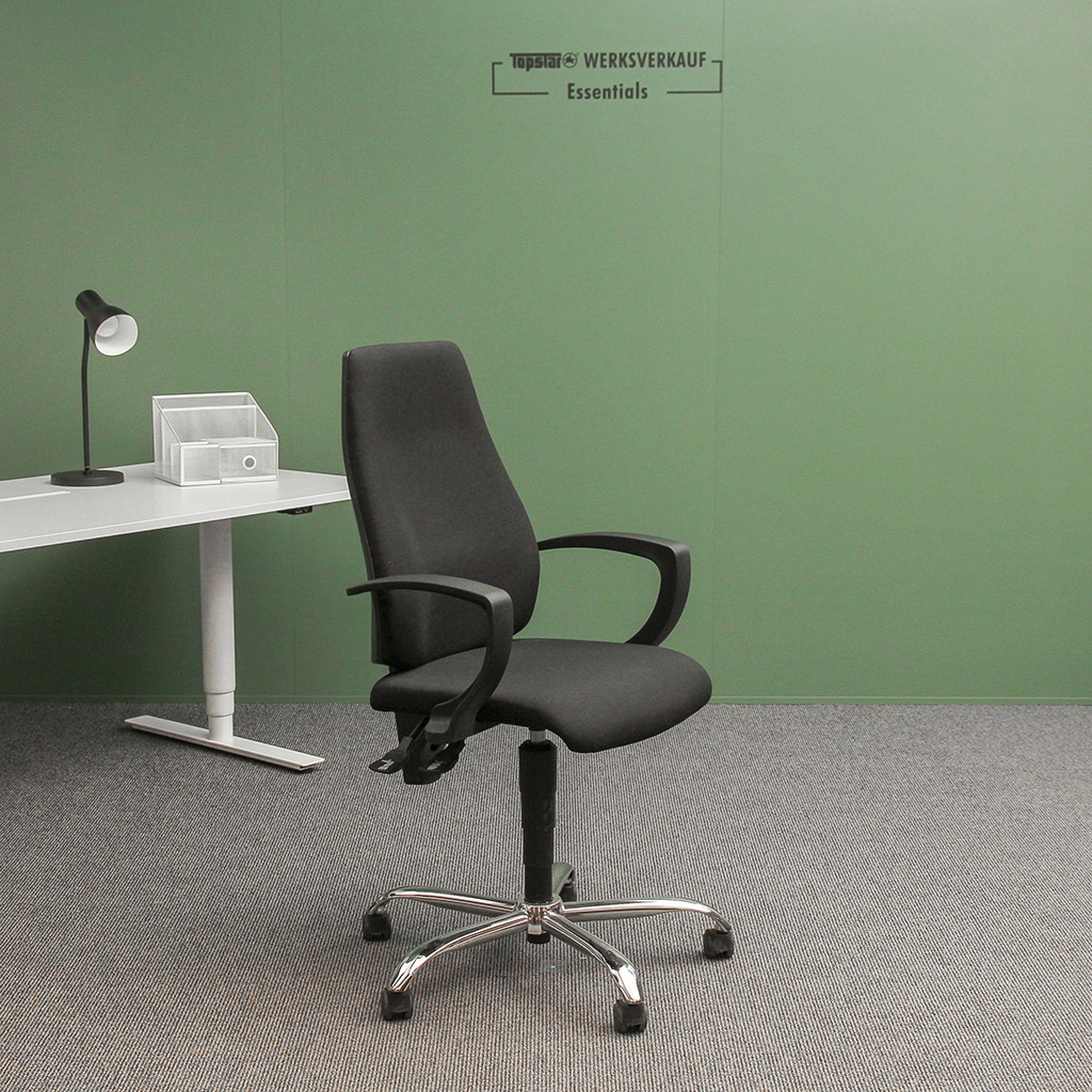 Trendstar 10 mit Armlehnen Sondermodell chrom/schwarz Trendstar 10 mit Armlehnen Sondermodell chrom/schwarz