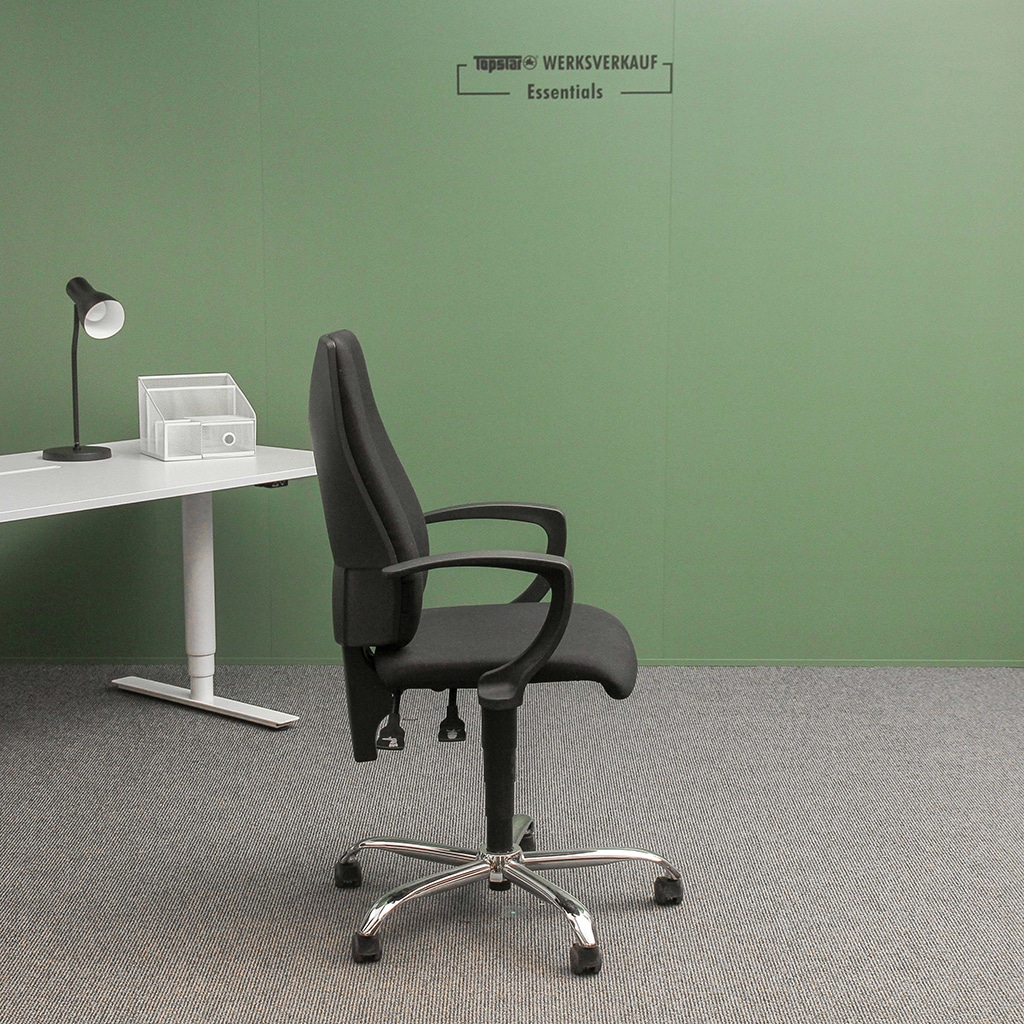 Trendstar 10 mit Armlehnen Sondermodell chrom/schwarz Trendstar 10 mit Armlehnen Sondermodell chrom/schwarz