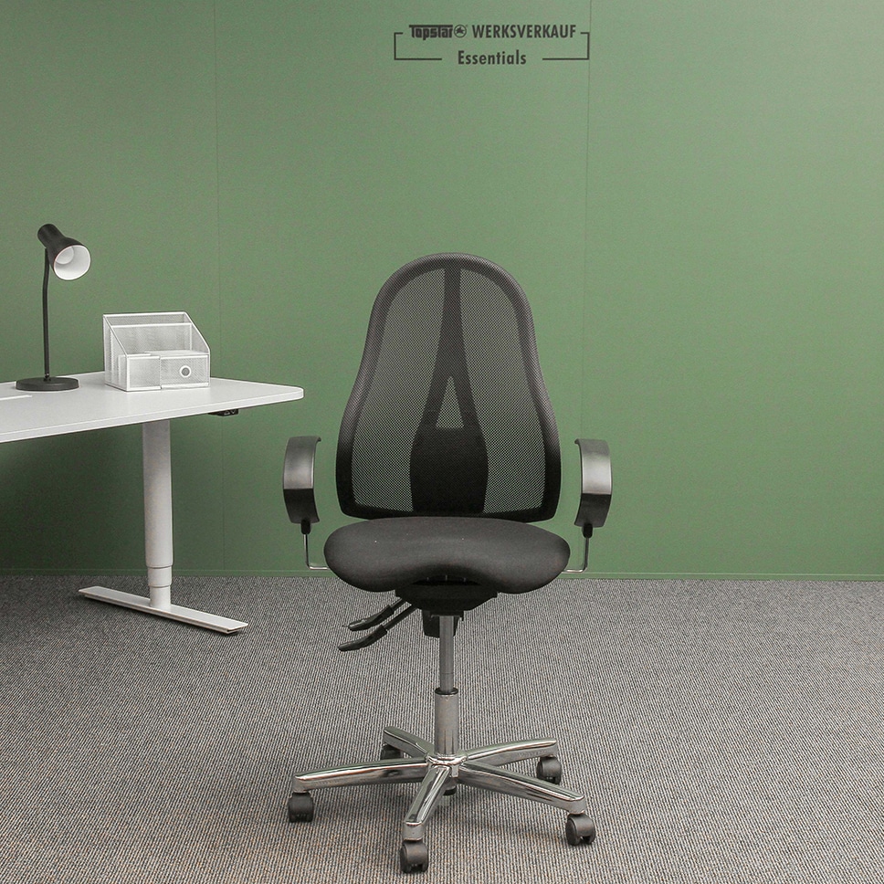 Sitness 15 Armlehne U2 chrom/schwarz ST19UG20 Sitness 15 Armlehne U2 chrom/schwarz ST19UG20