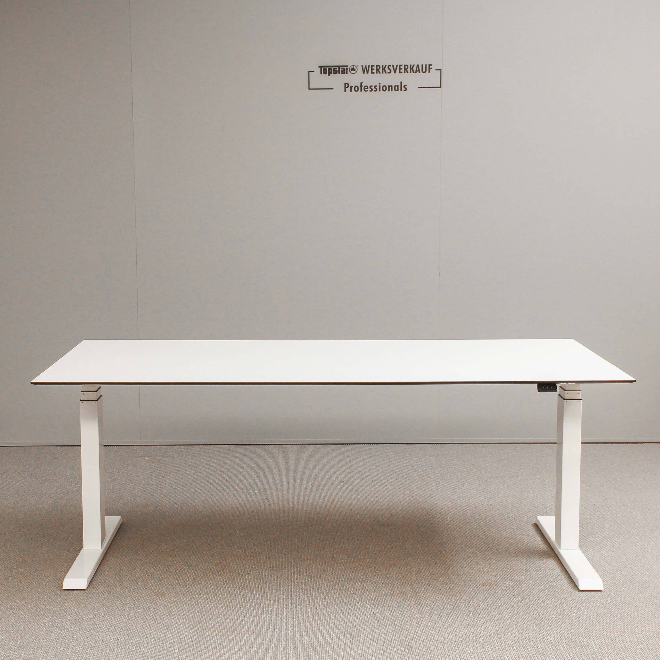 Wagner W-Table elektrisch 1800x900 weiß/HPL Kompaktplatte weiß