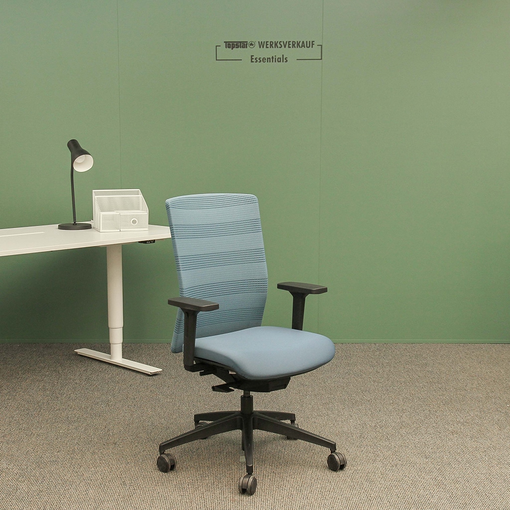 Sitness Airwork mit Armlehnen schwarz/petrol Sitness Airwork mit Armlehnen schwarz/petrol