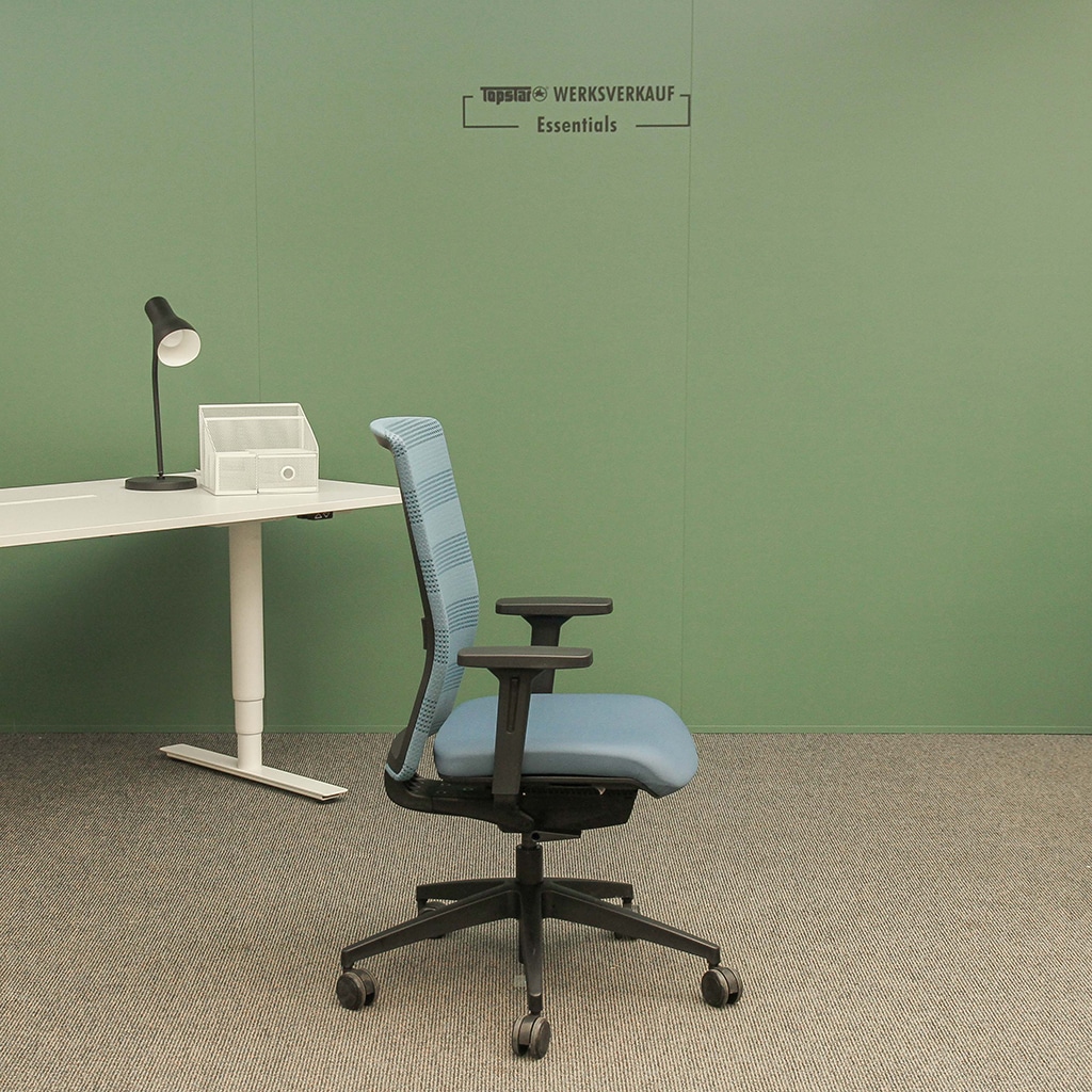 Sitness Airwork mit Armlehnen schwarz/petrol Sitness Airwork mit Armlehnen schwarz/petrol