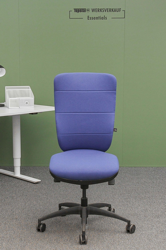 Soft Pro 100 schwarz/royal blau  gesteppt