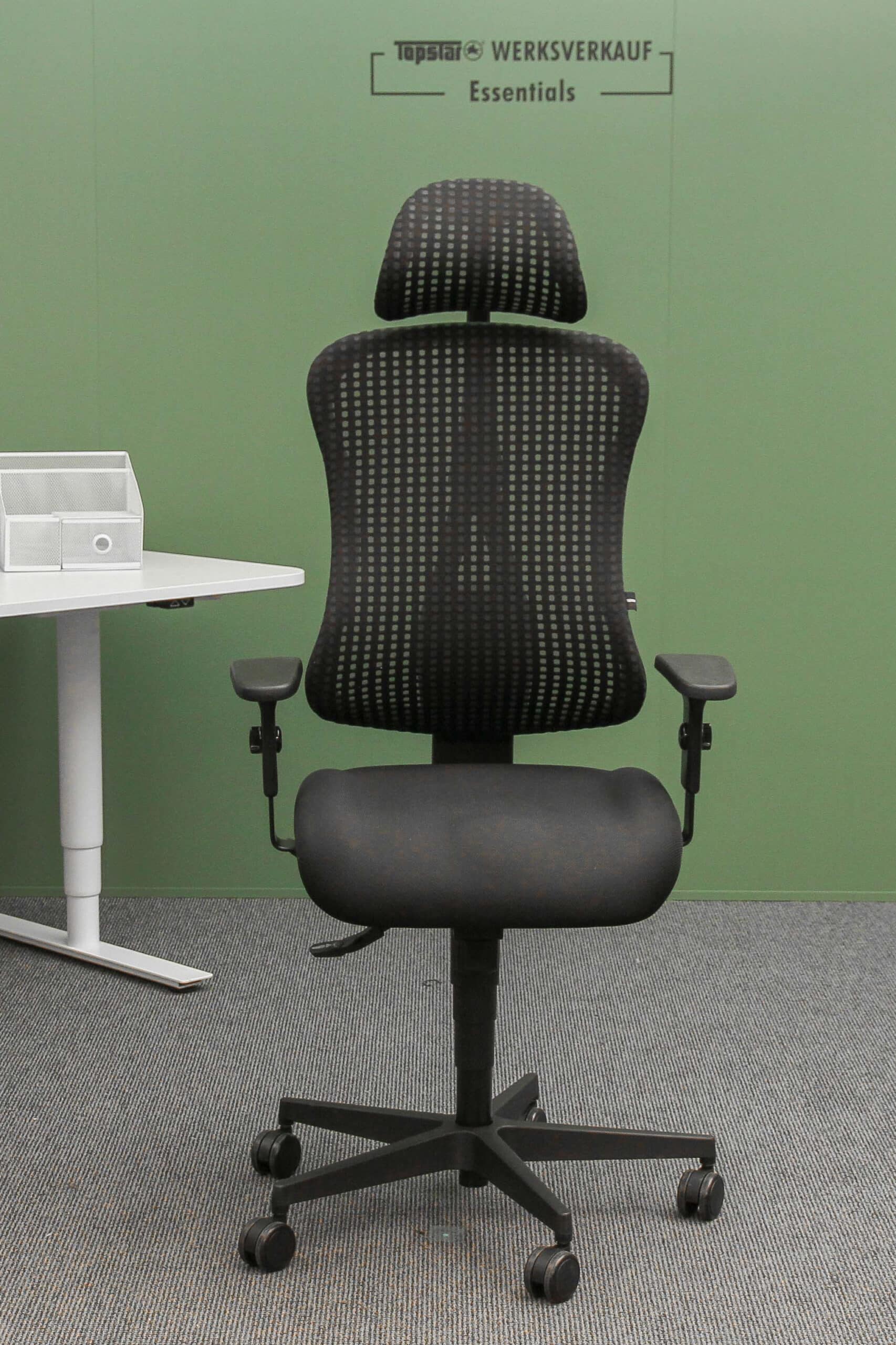 Sitness Create N X SY AL.P4 schwarz/schwarz mit Kopfstütze