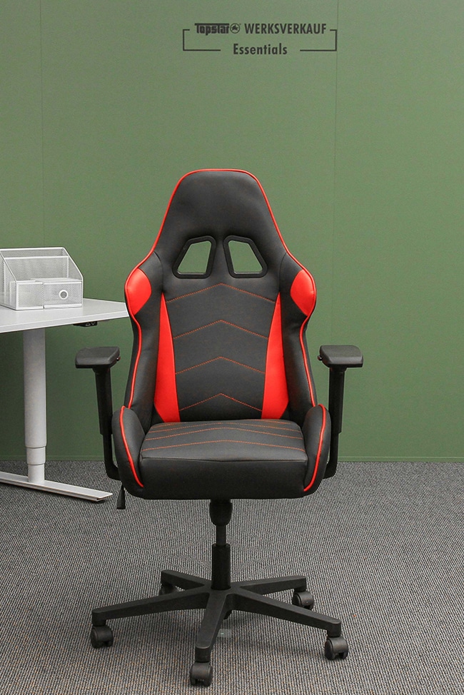Speed Chair 2 mit Armlehnen schwarz/rot 7830TW3KU01