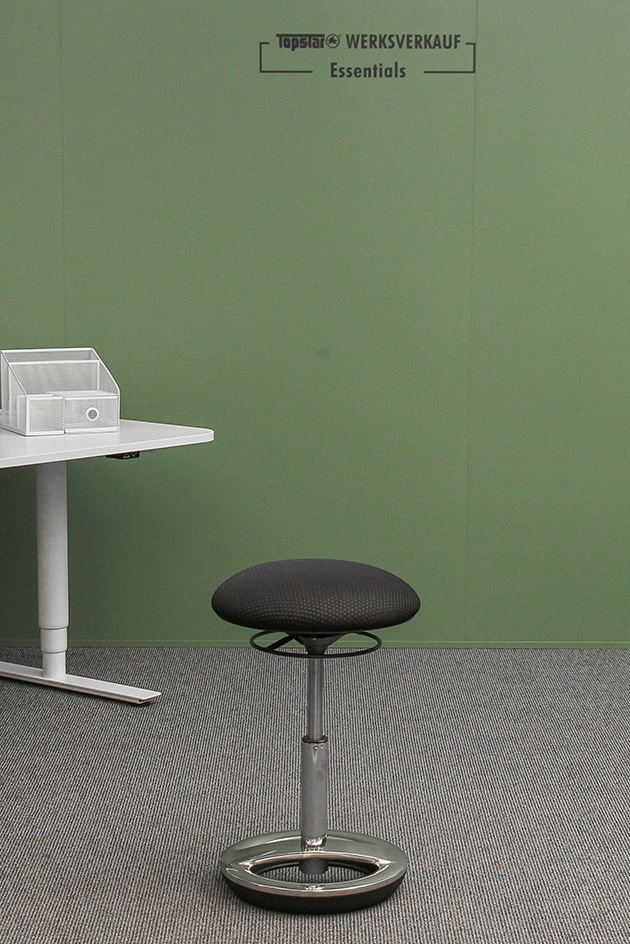 Sitness Bob poliert/schwarz