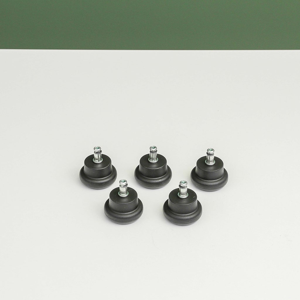 6988 | 5 Fußgleiter Kunststoff 10mm-Stift