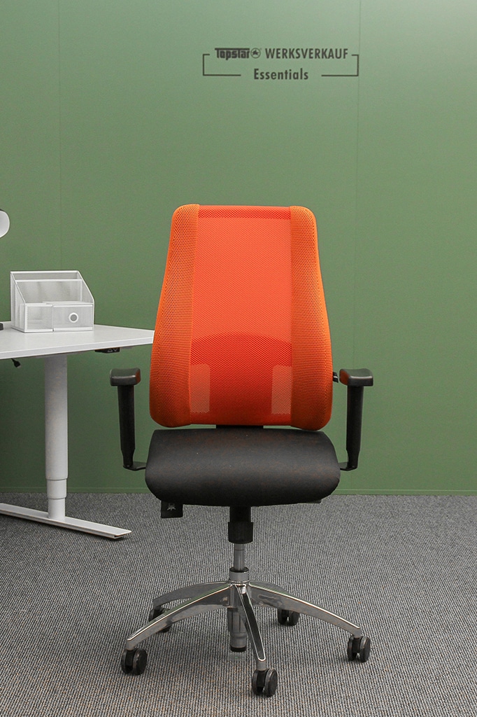 Lady Sitness Deluxe AL.T2 poliert/schwarz-orange