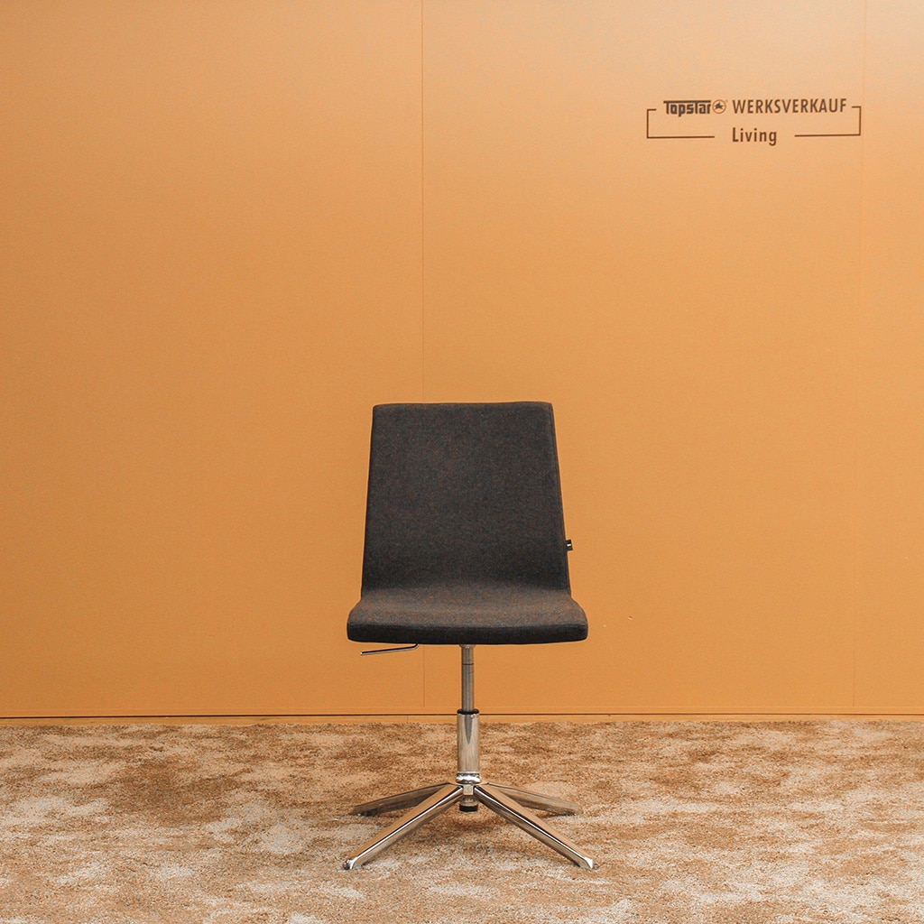 Cube 4-Fuß chrom/anthrazit Cube 4-Fuß chrom/anthrazit