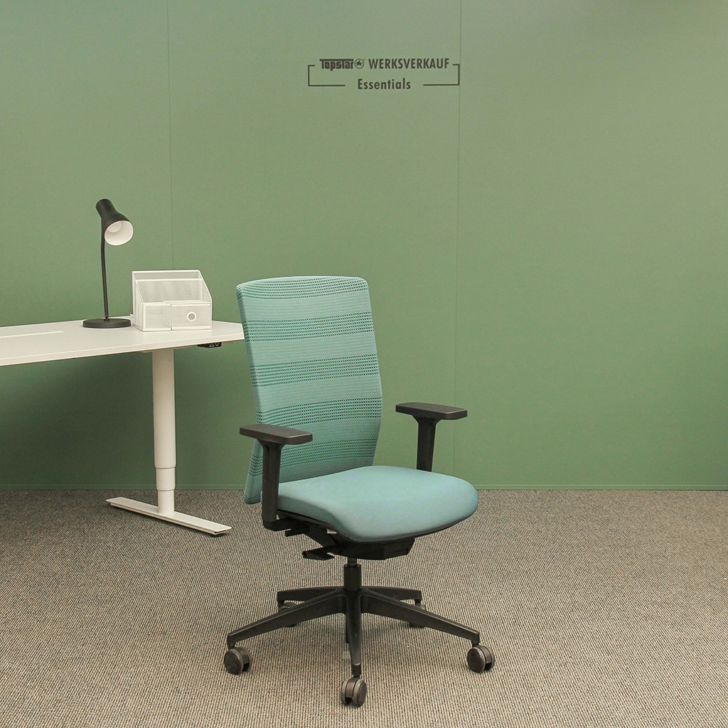 Sitness Airwork mit Armlehnen schwarz/mint Sitness Airwork mit Armlehnen schwarz/mint