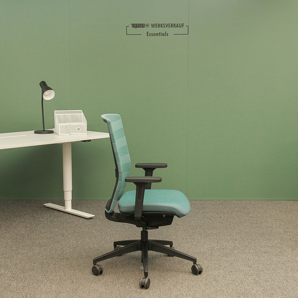 Sitness Airwork mit Armlehnen schwarz/mint Sitness Airwork mit Armlehnen schwarz/mint