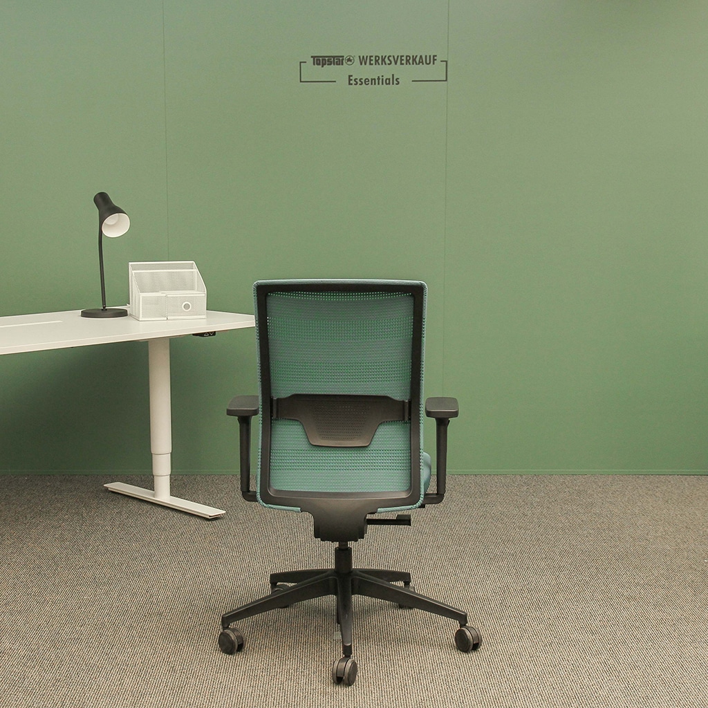 Sitness Airwork mit Armlehnen schwarz/mint Sitness Airwork mit Armlehnen schwarz/mint