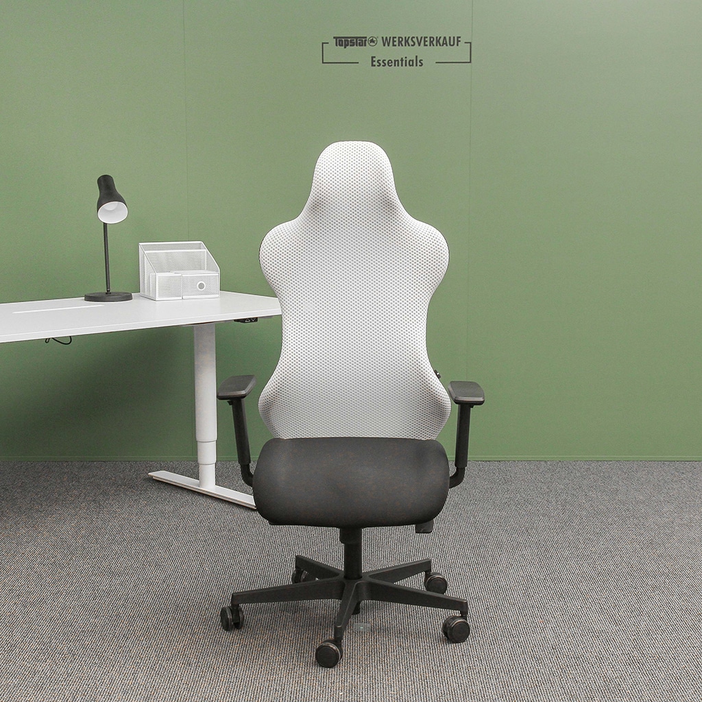 Sitness RS Sport mit Armlehnen schwarz/weiß Sitness RS Sport mit Armlehnen schwarz/weiß