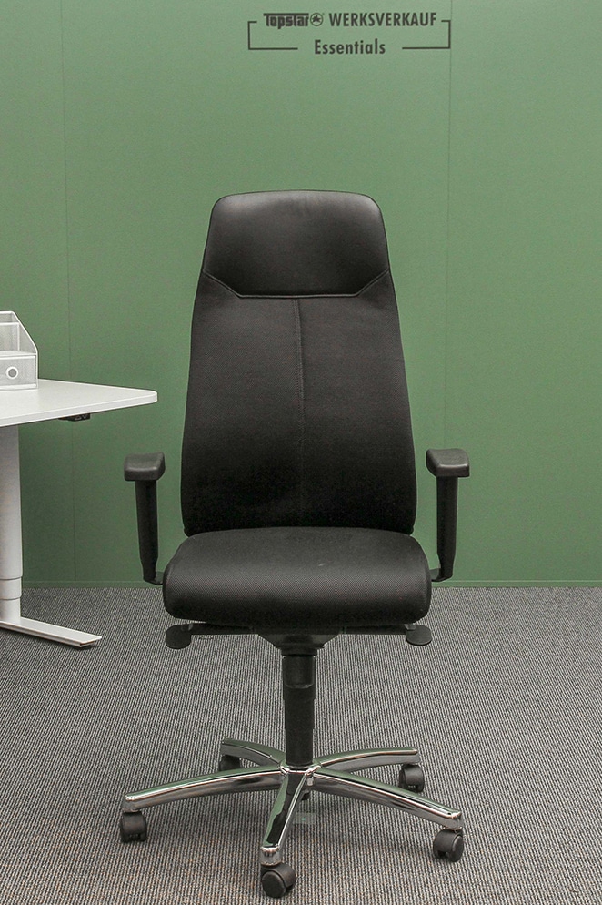 High Sit Up schwarz mit Armlehnen T2