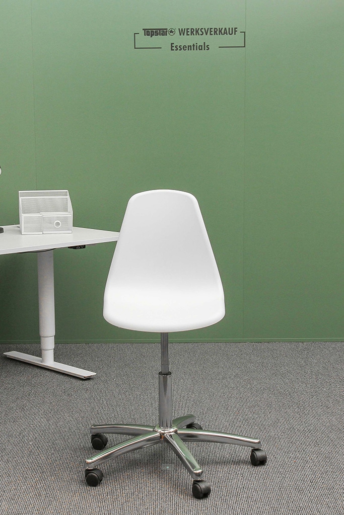 Sitness Life 10  chrom/Schale weiss
