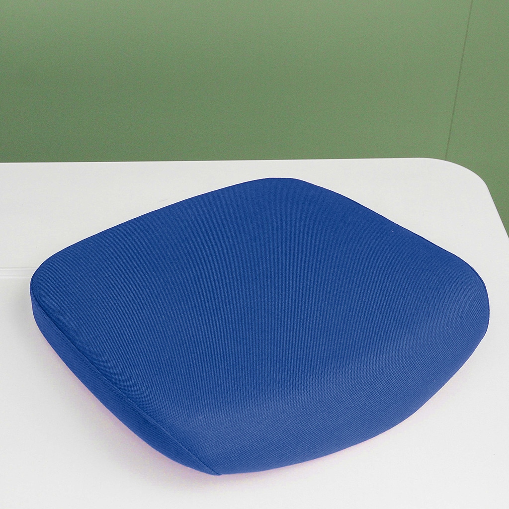 Sitz Open Art / Alu Medic Stoff blau