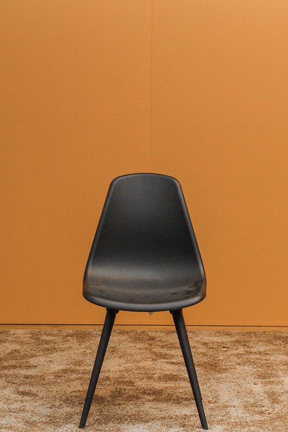 Sitness Urban Stockholm 6.0 Beine schwarz/Schale schwarz SLF60SS