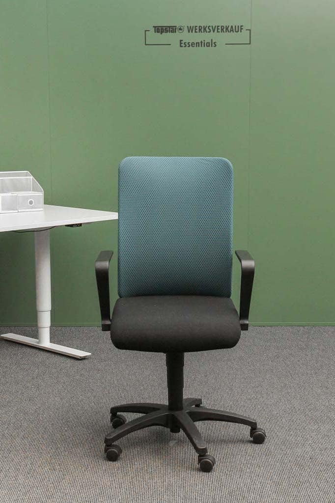 Freestyle X mit Armlehnen schwarz/schwarz-petrolblau