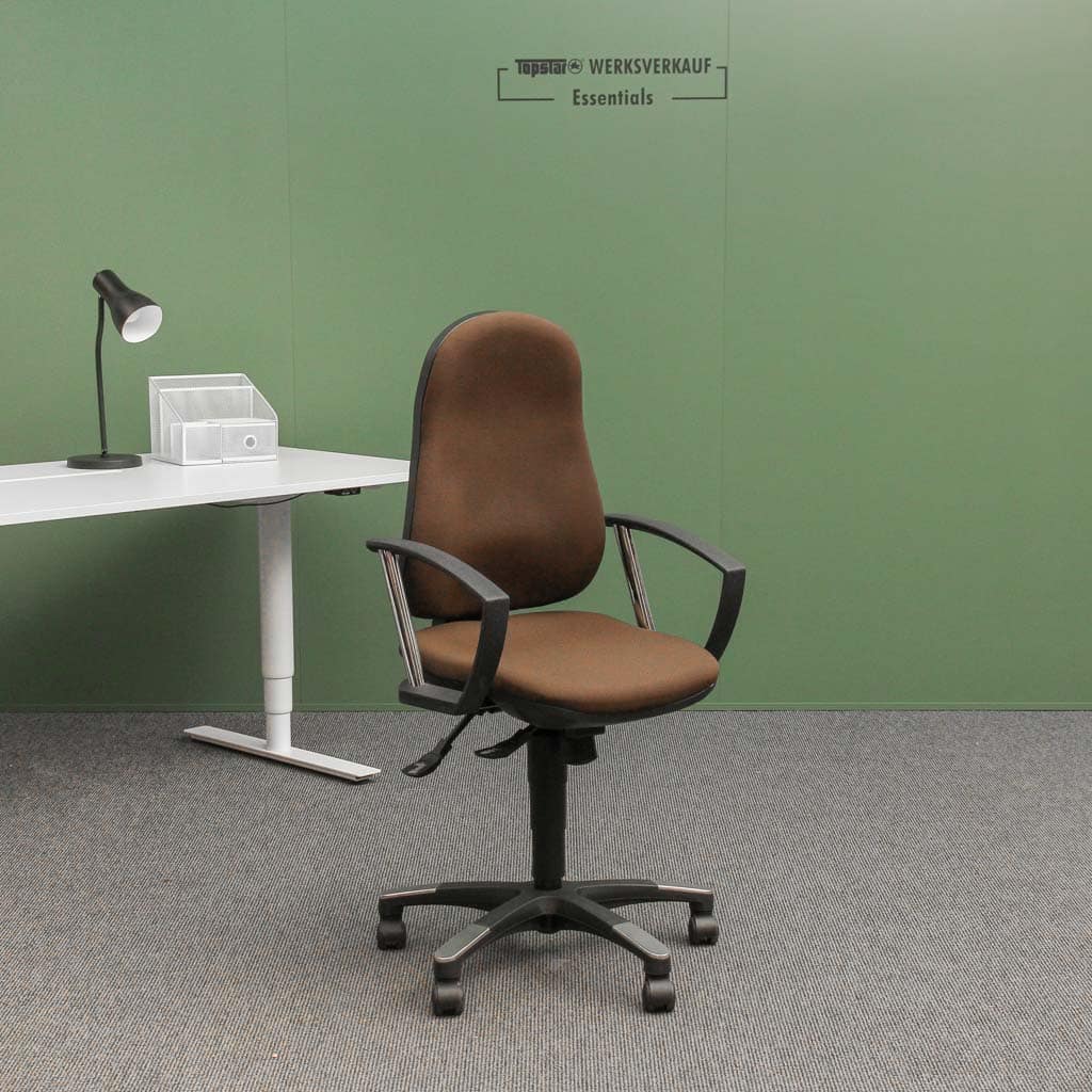 Trend SY 10 mit Armlehnen braun Trend SY 10 mit Armlehnen braun