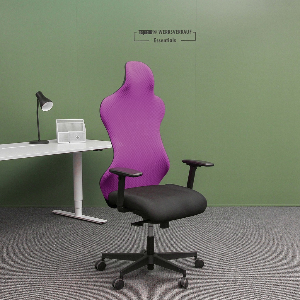 Sitness RS Sport mit Armlehnen schwarz/lila Sitness RS Sport mit Armlehnen schwarz/lila