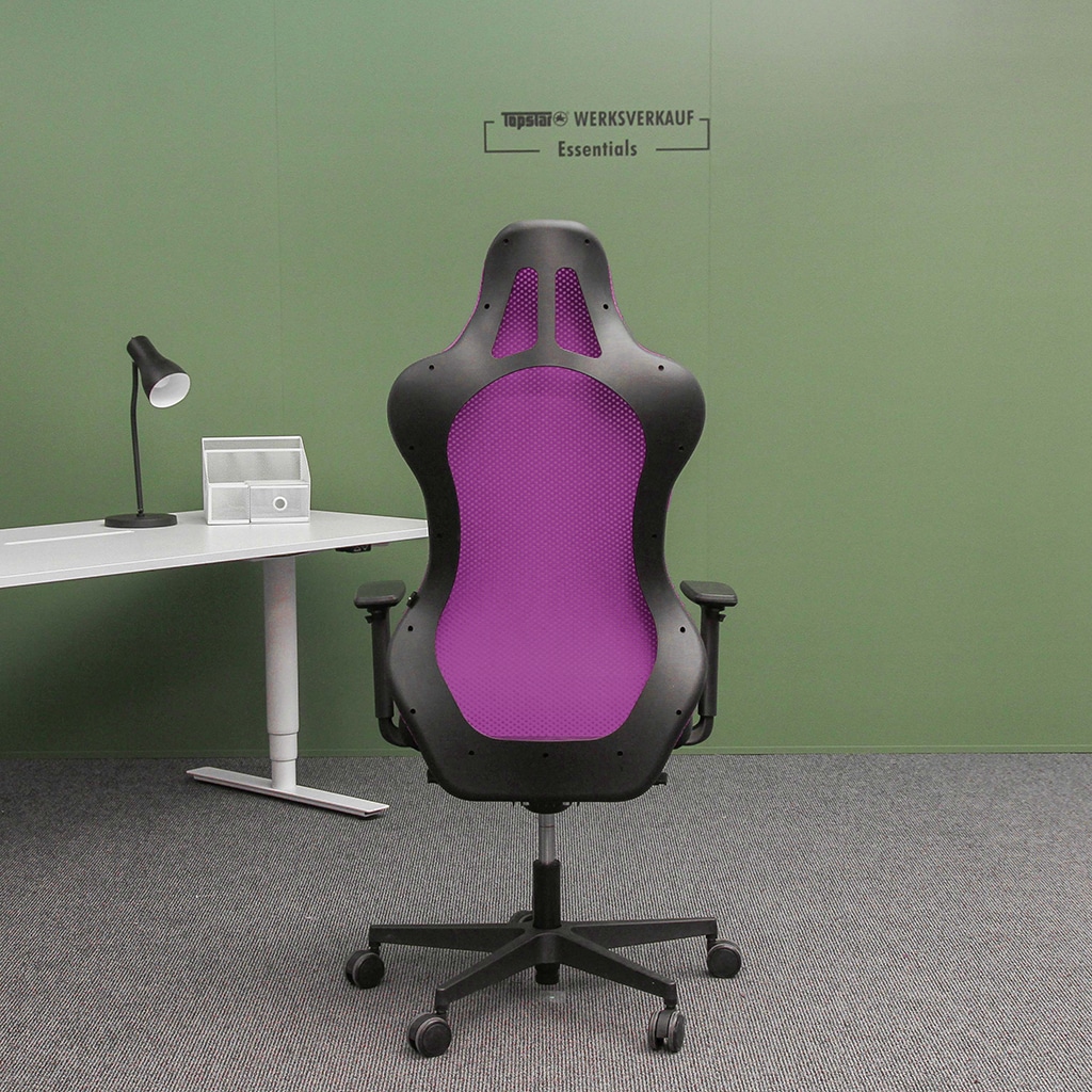 Sitness RS Sport mit Armlehnen schwarz/lila Sitness RS Sport mit Armlehnen schwarz/lila