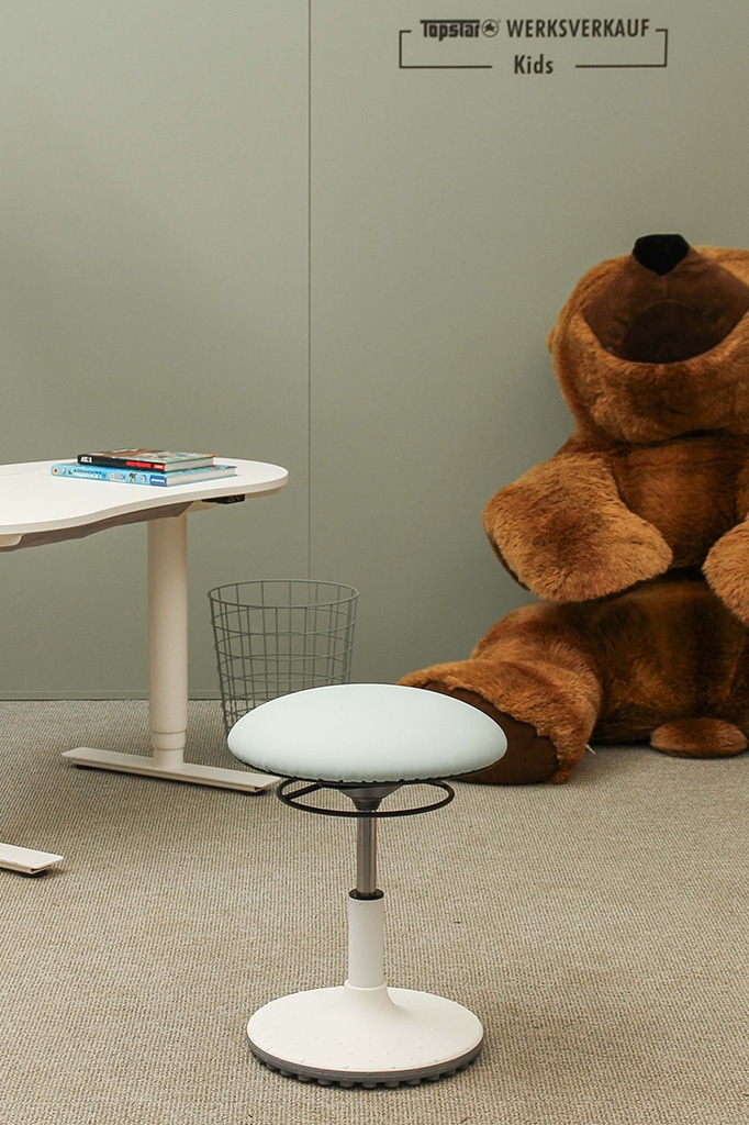 Sitness Bobby Sondermodell weiss/mint Kunstleder