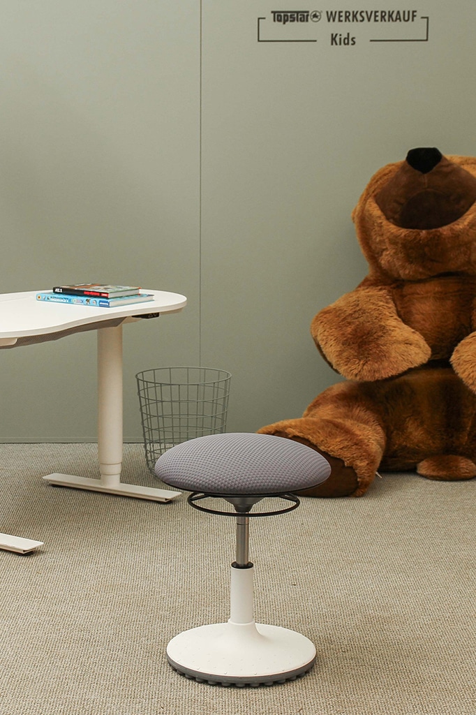 Sitness Bobby Sondermodell weiss/dunkelgrau