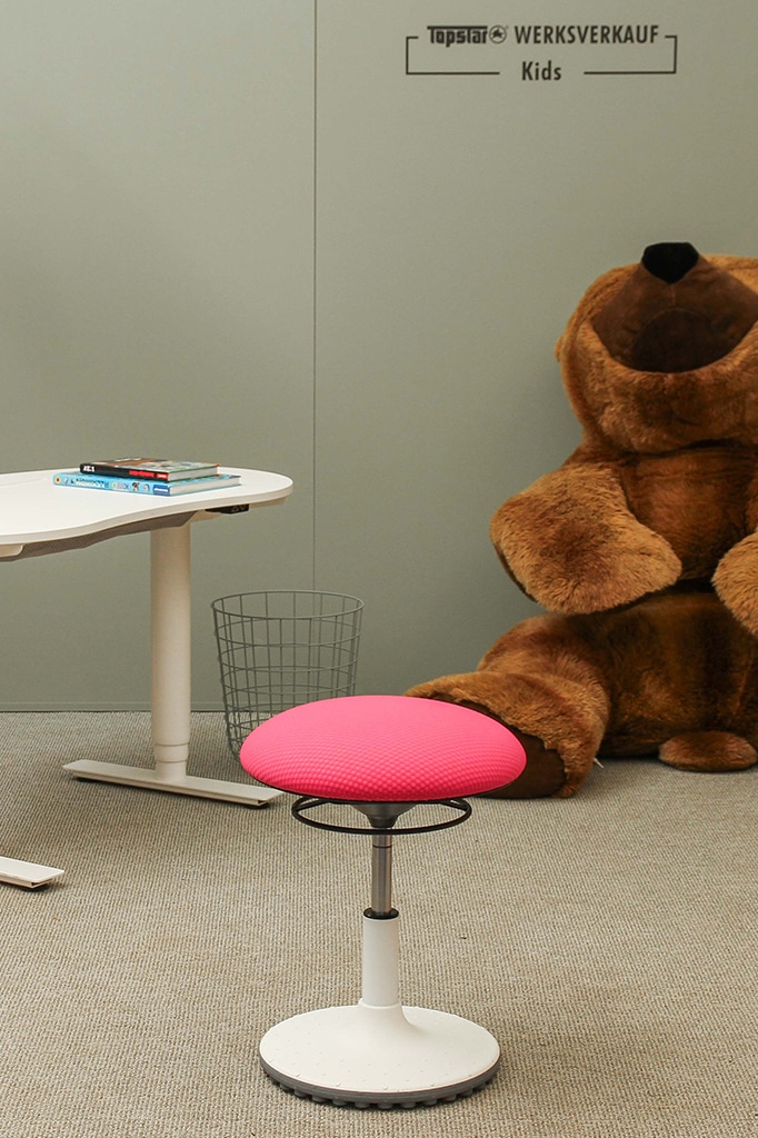 Sitness Bobby Sondermodell weiss/rosa Brombeere
