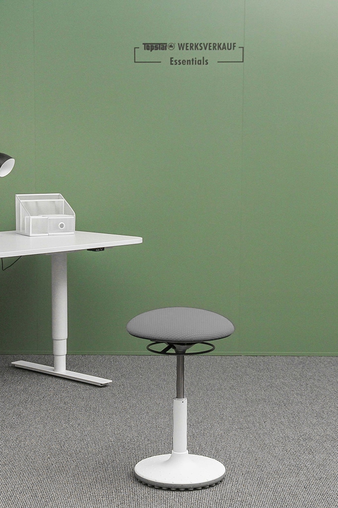 Sitness Bob Sondermodell weiss/dunkelgrau