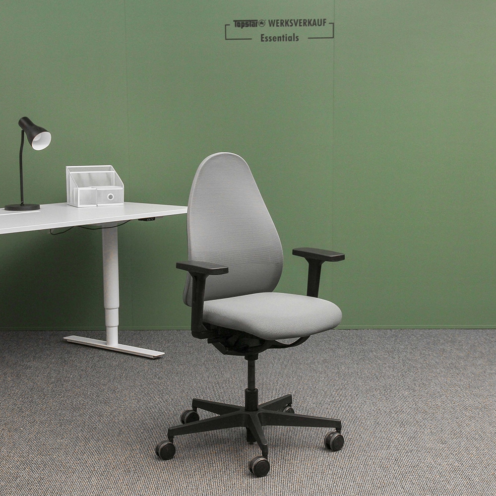 Sitness Art mit Armlehnen grau-grau Sitness Art mit Armlehnen grau-grau